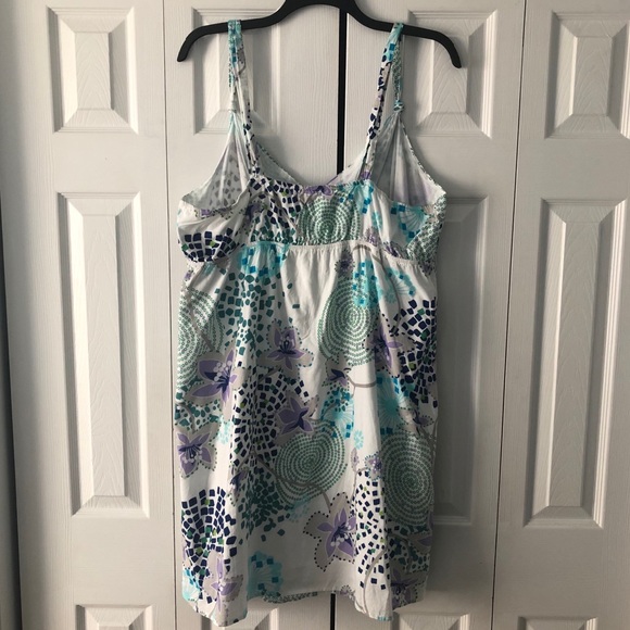 Old Navy White Floral Dress sz XXL - Picture 3 of 13